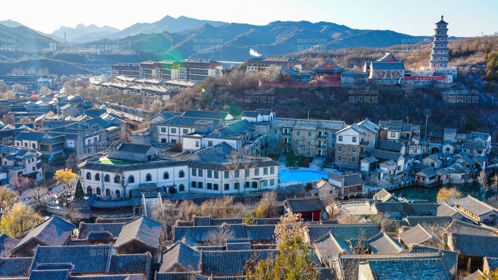 古北水镇古韵山城风光图片