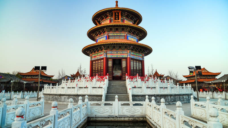 廊坊霸州大悲禅寺观音阁图片