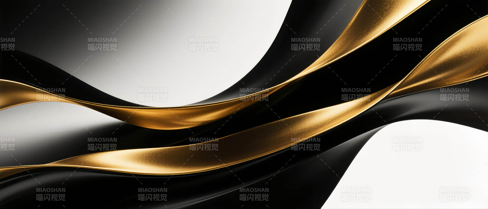 黑金流线艺术图片