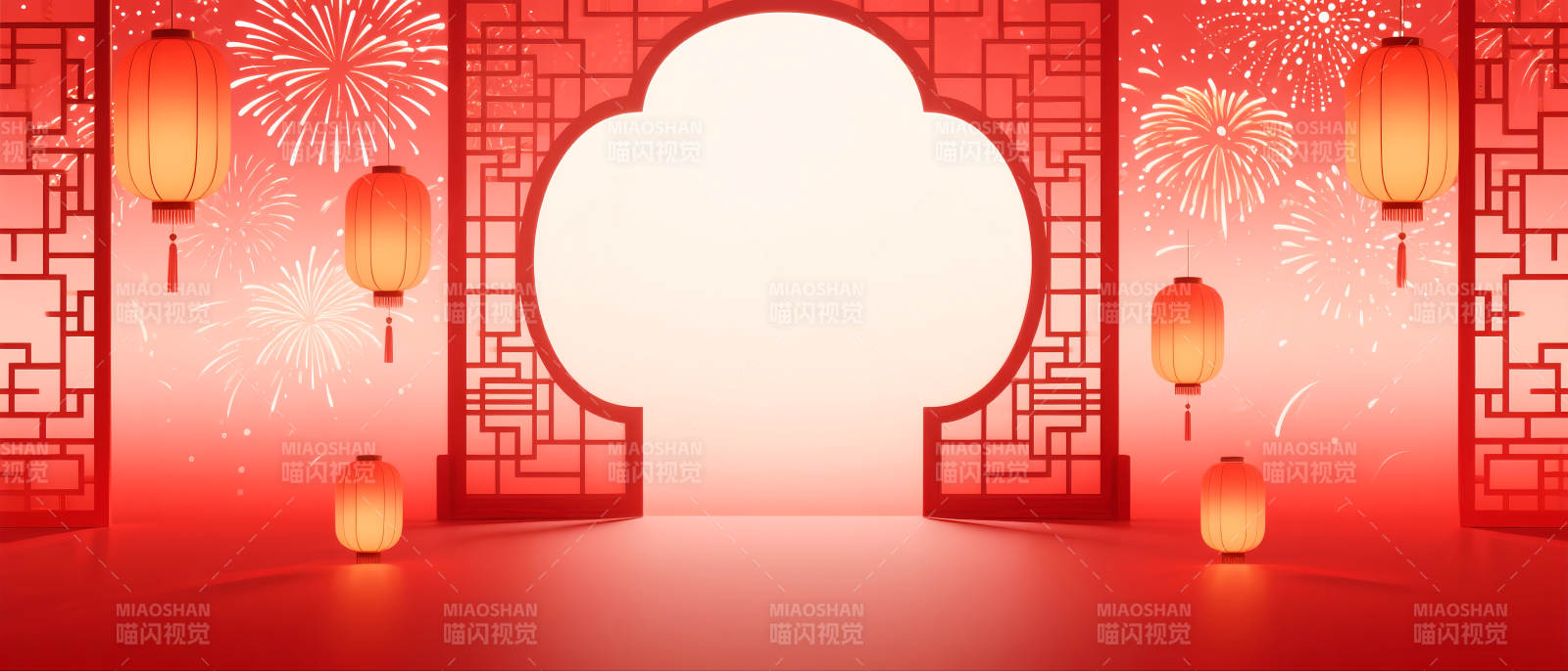 喜庆新春 灯火辉煌图片