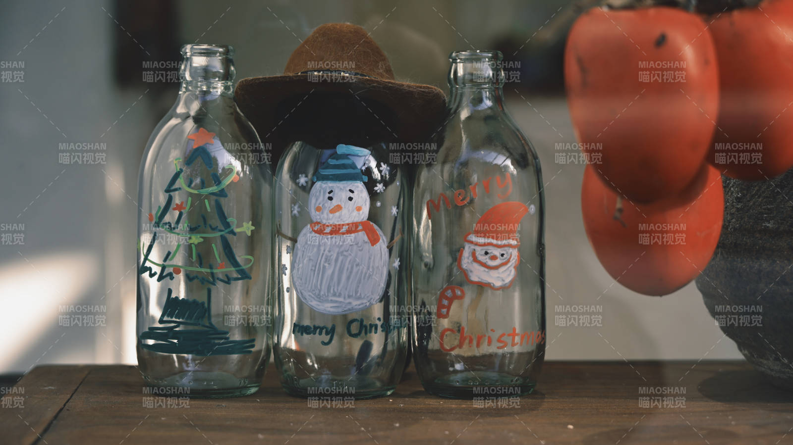 圣诞瓶饰图片