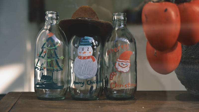 圣诞瓶饰图片