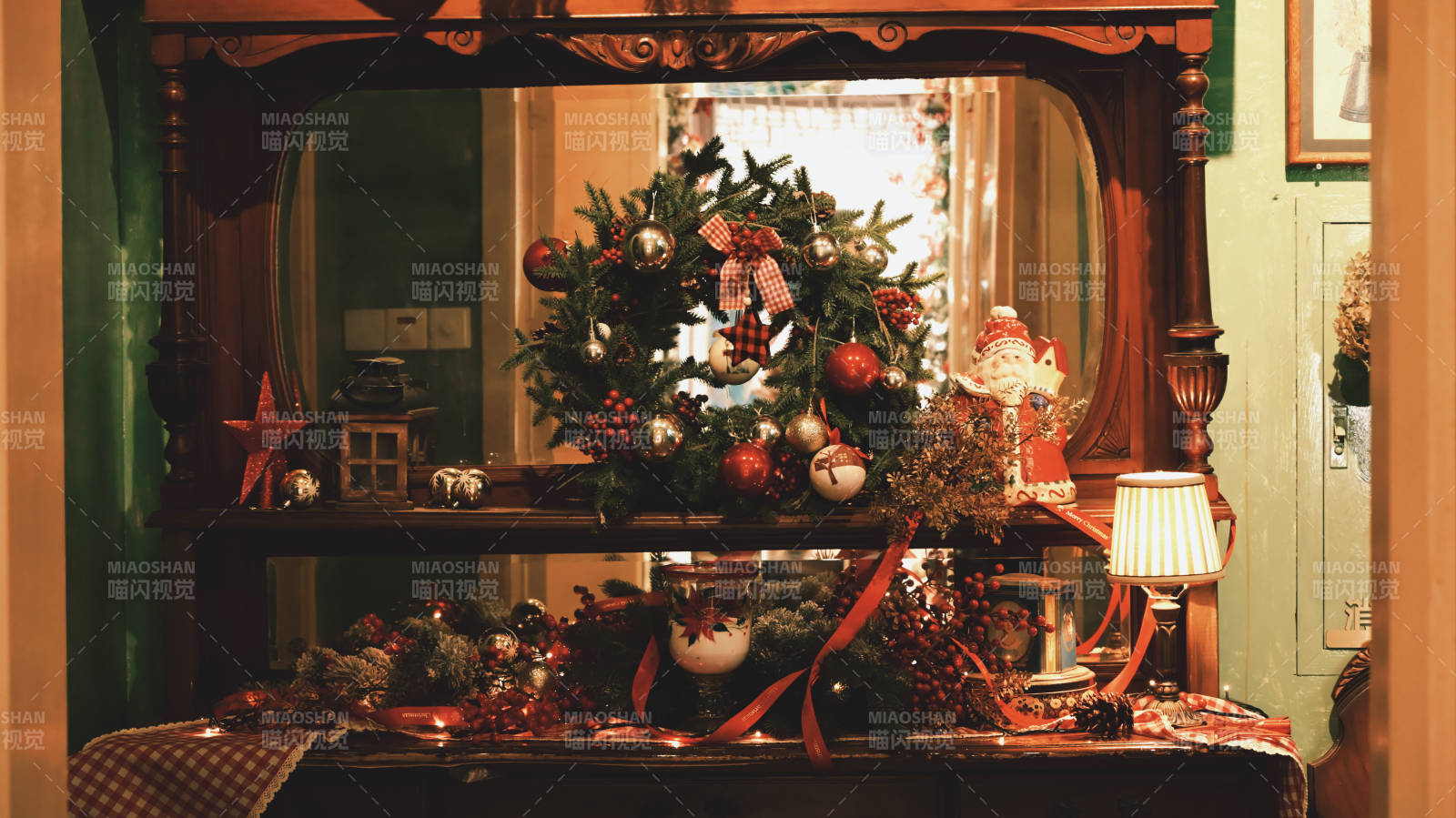 圣诞温馨布置图片