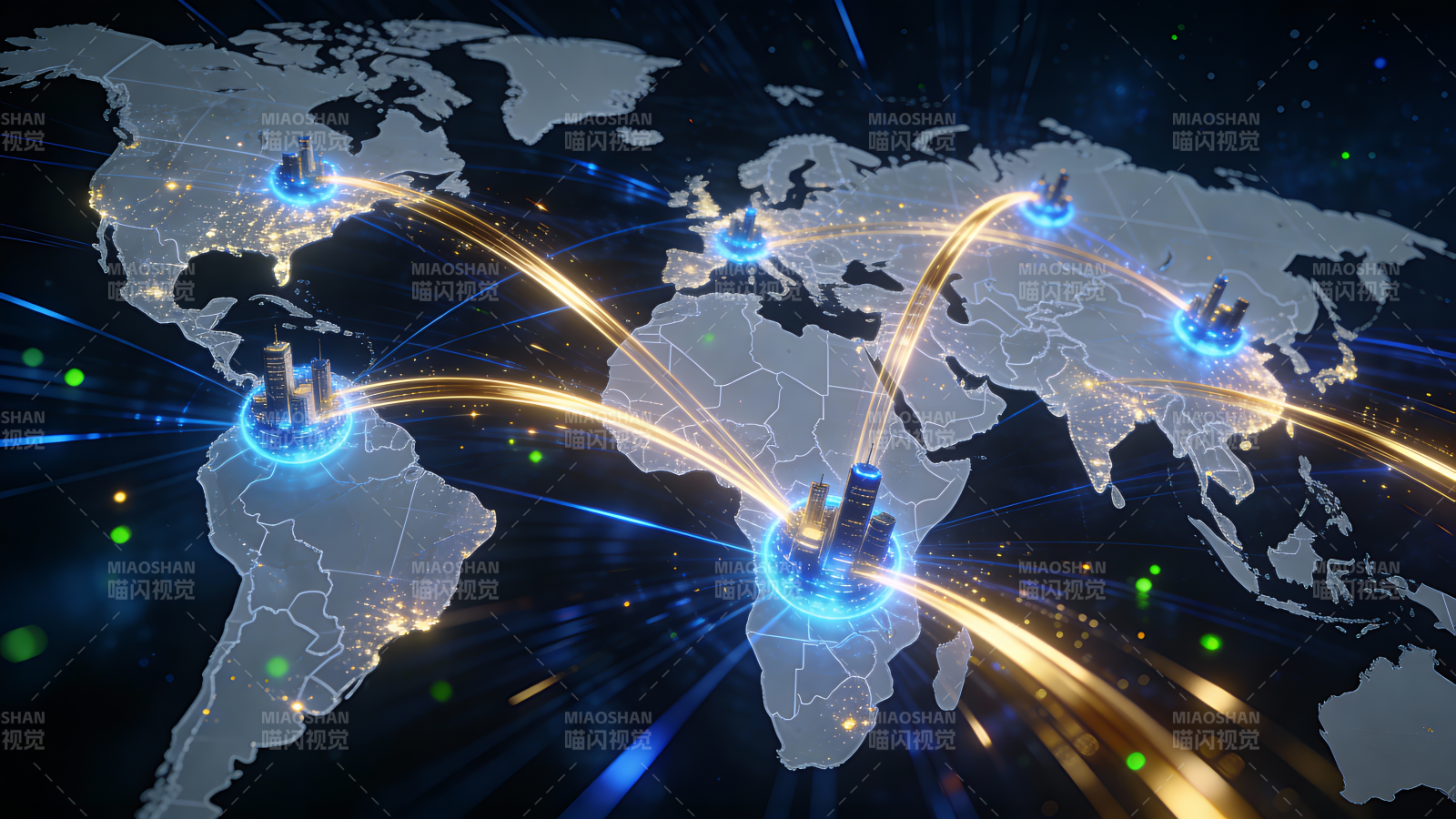 全球互联网络图图片