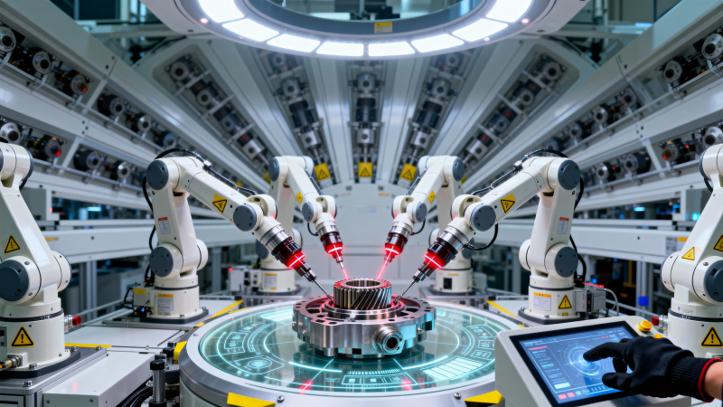 智能工厂自动化生产图片