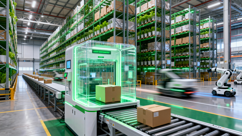 智能仓储自动化图片