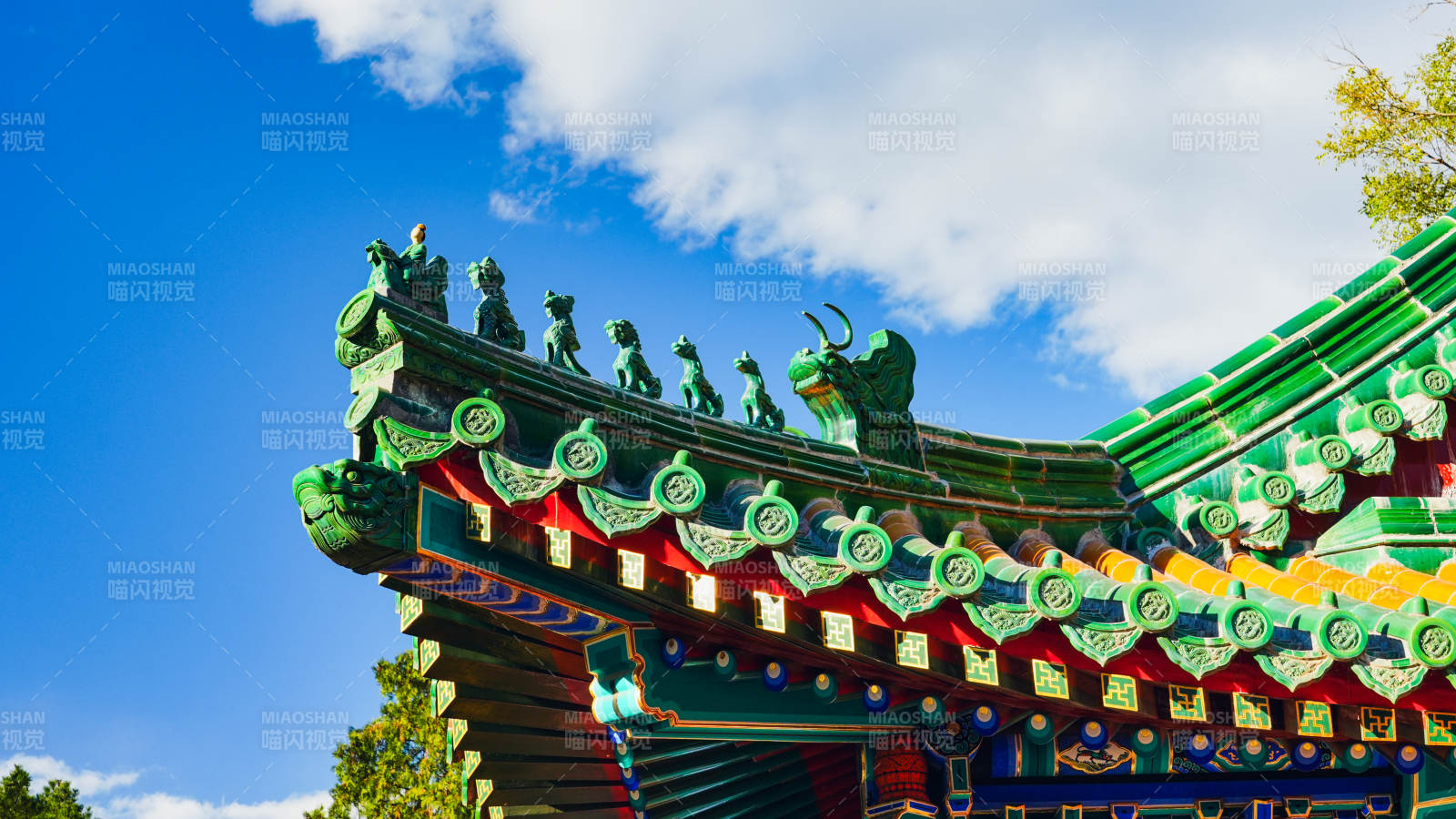 古建筑飞檐翘角图片