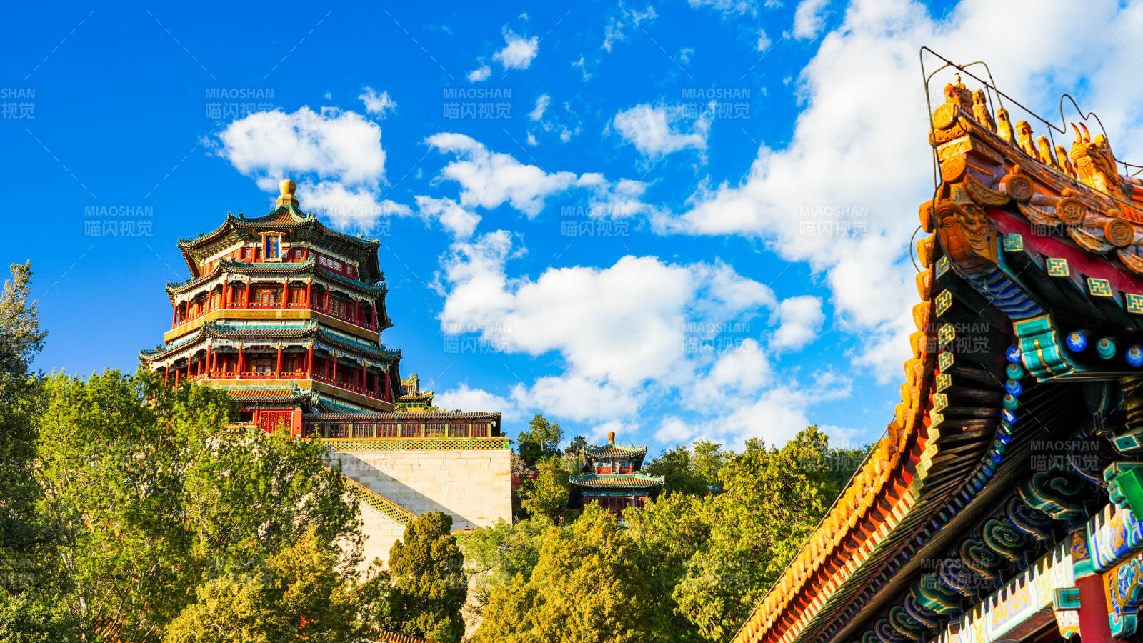 颐和园佛香阁图片