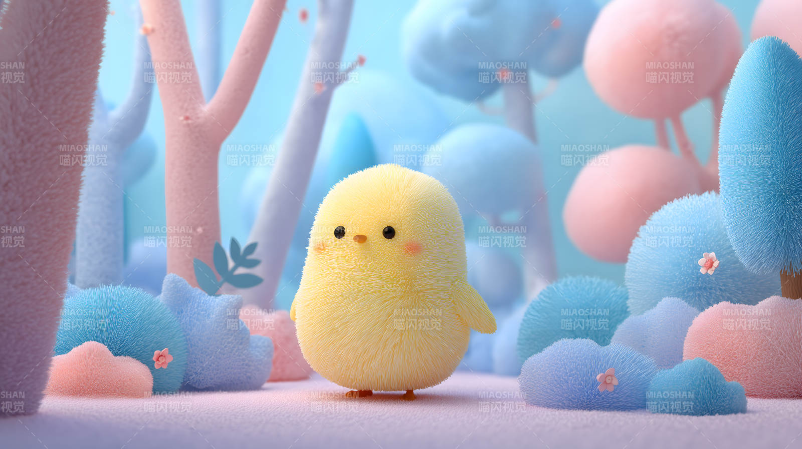 可爱小鸡卡通世界图片