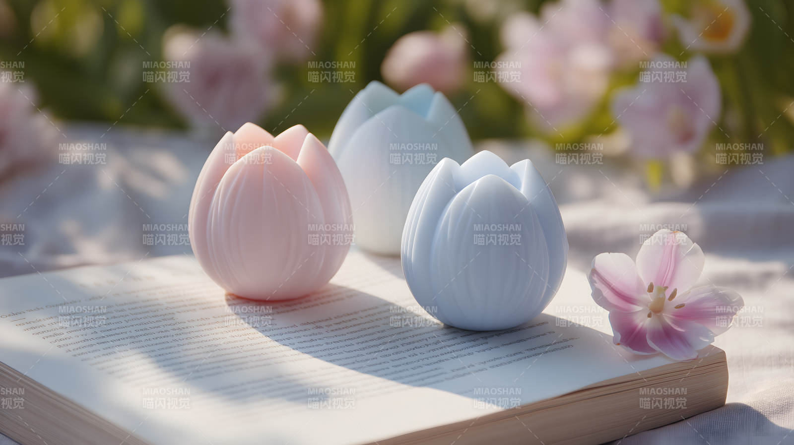 柔和的春天小品图片