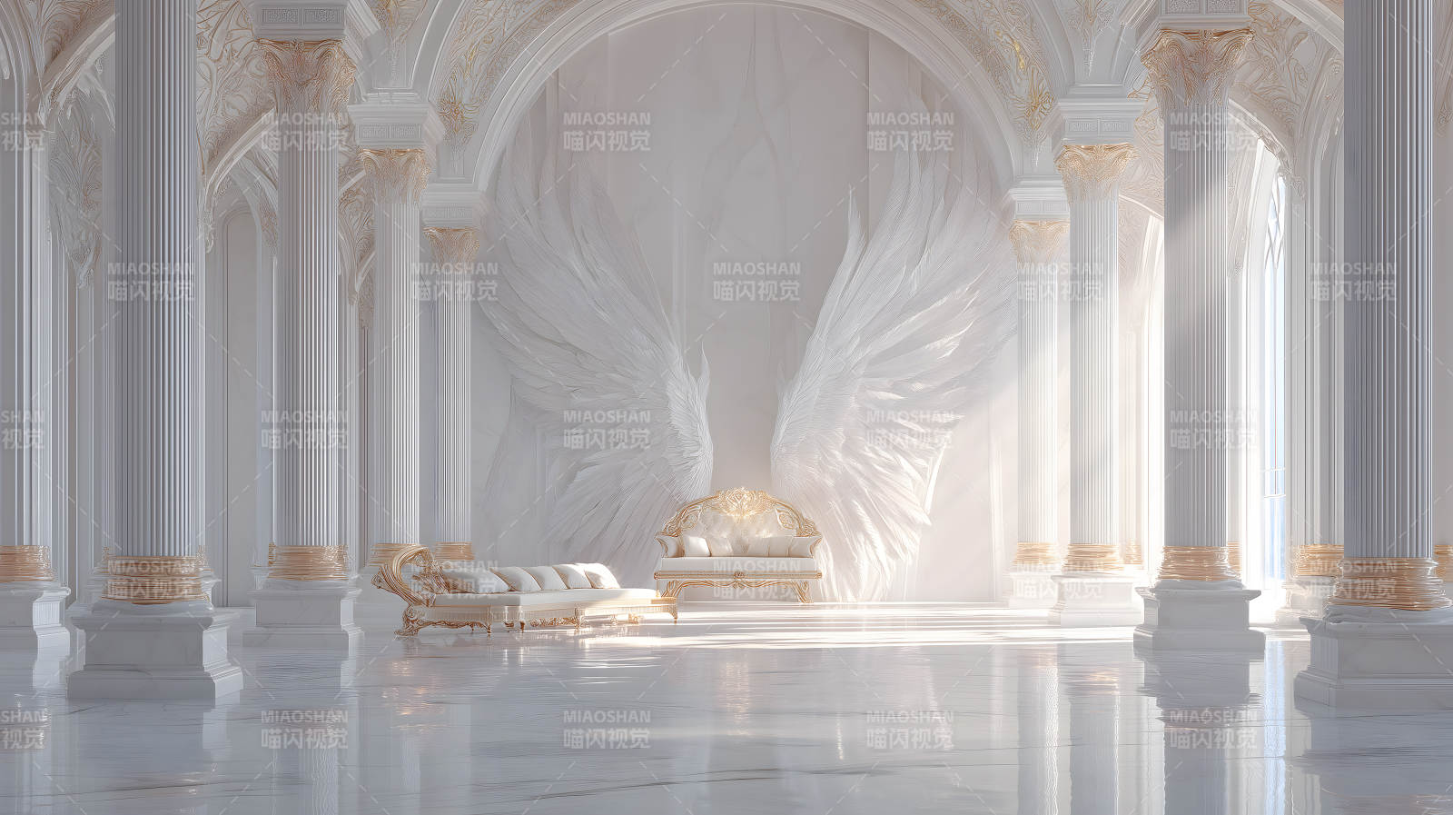 天堂般圣洁的殿堂图片