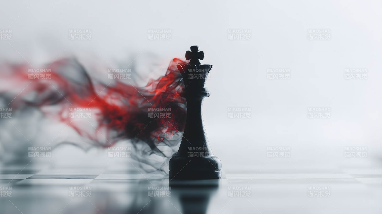 黑国王与红烟图片