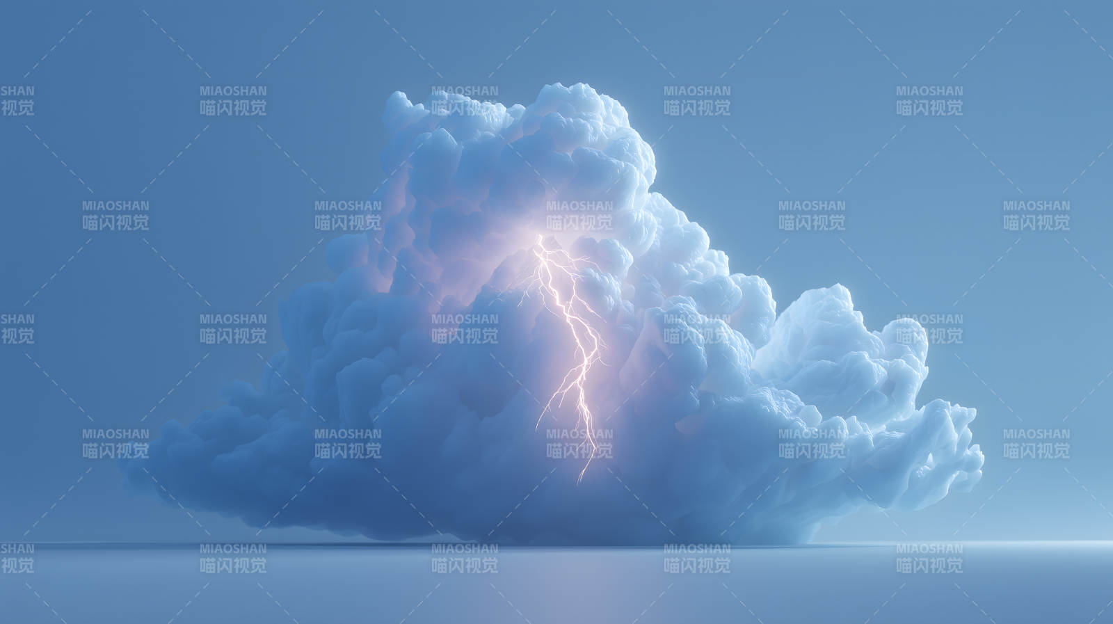 雷电风暴云彩图片