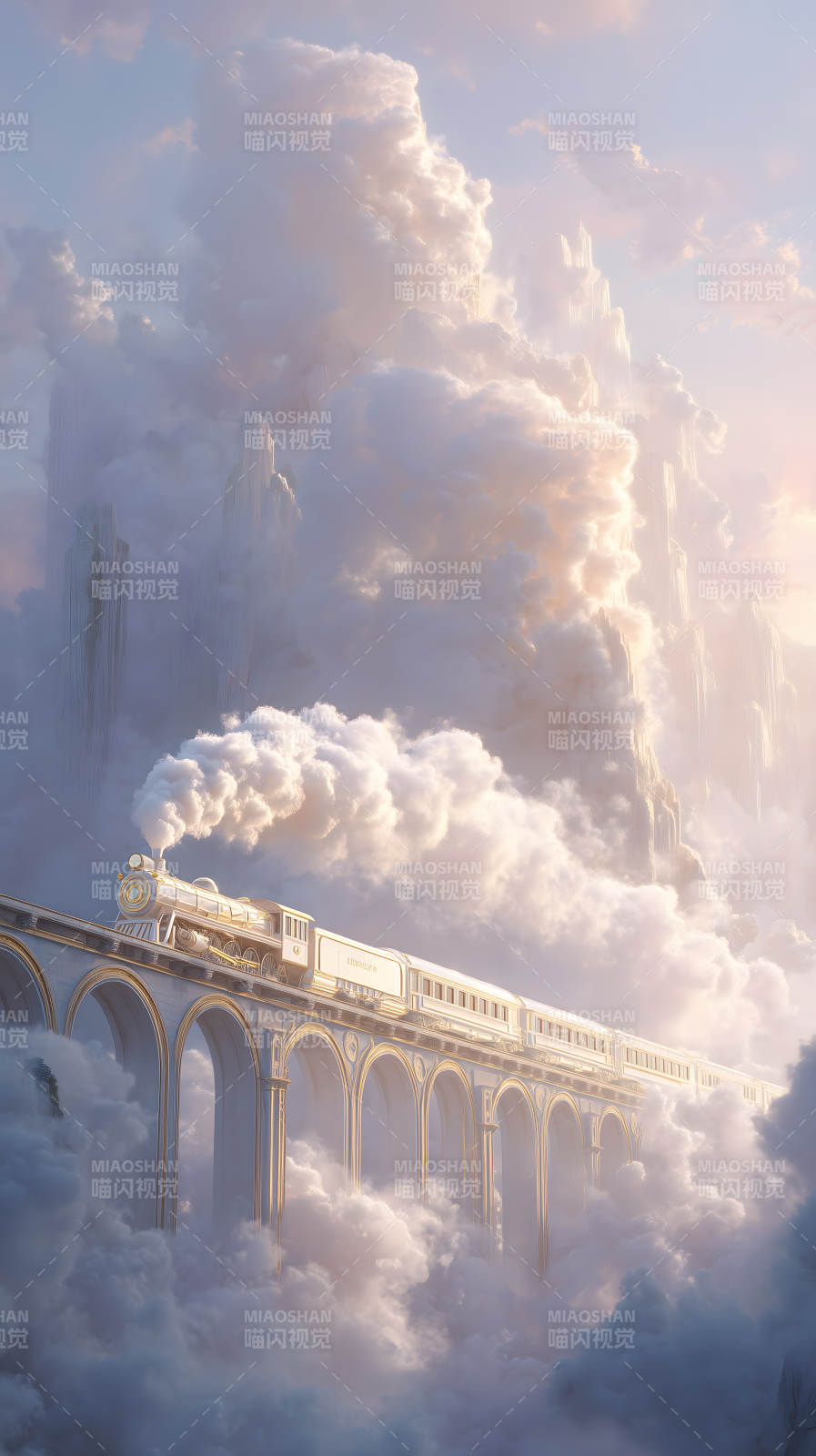 云中列车之旅图片