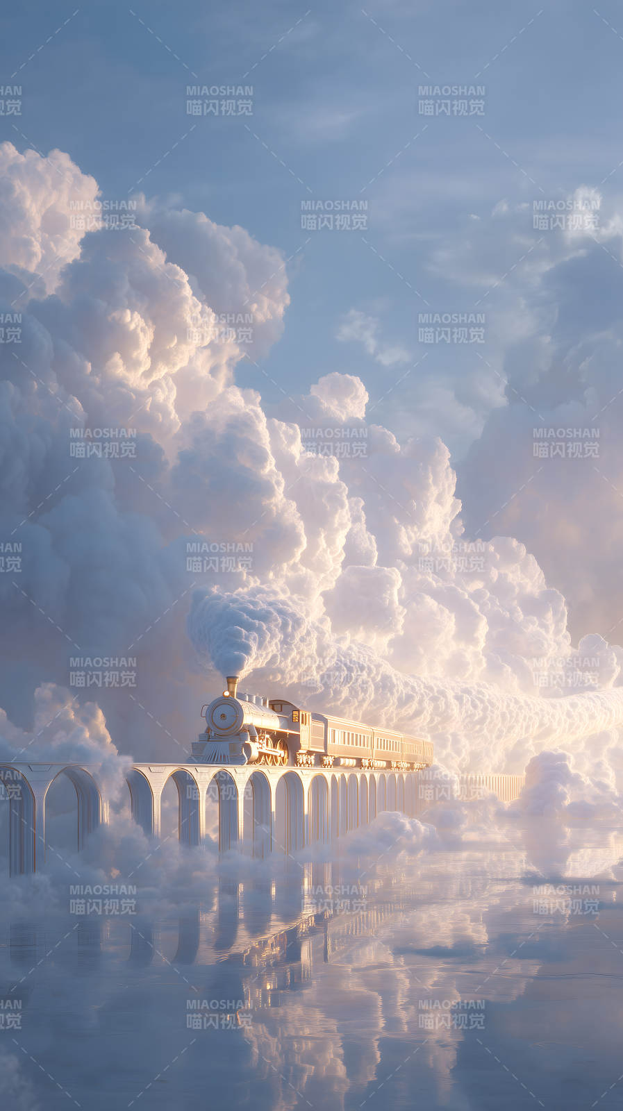 云中火车奇幻之旅图片