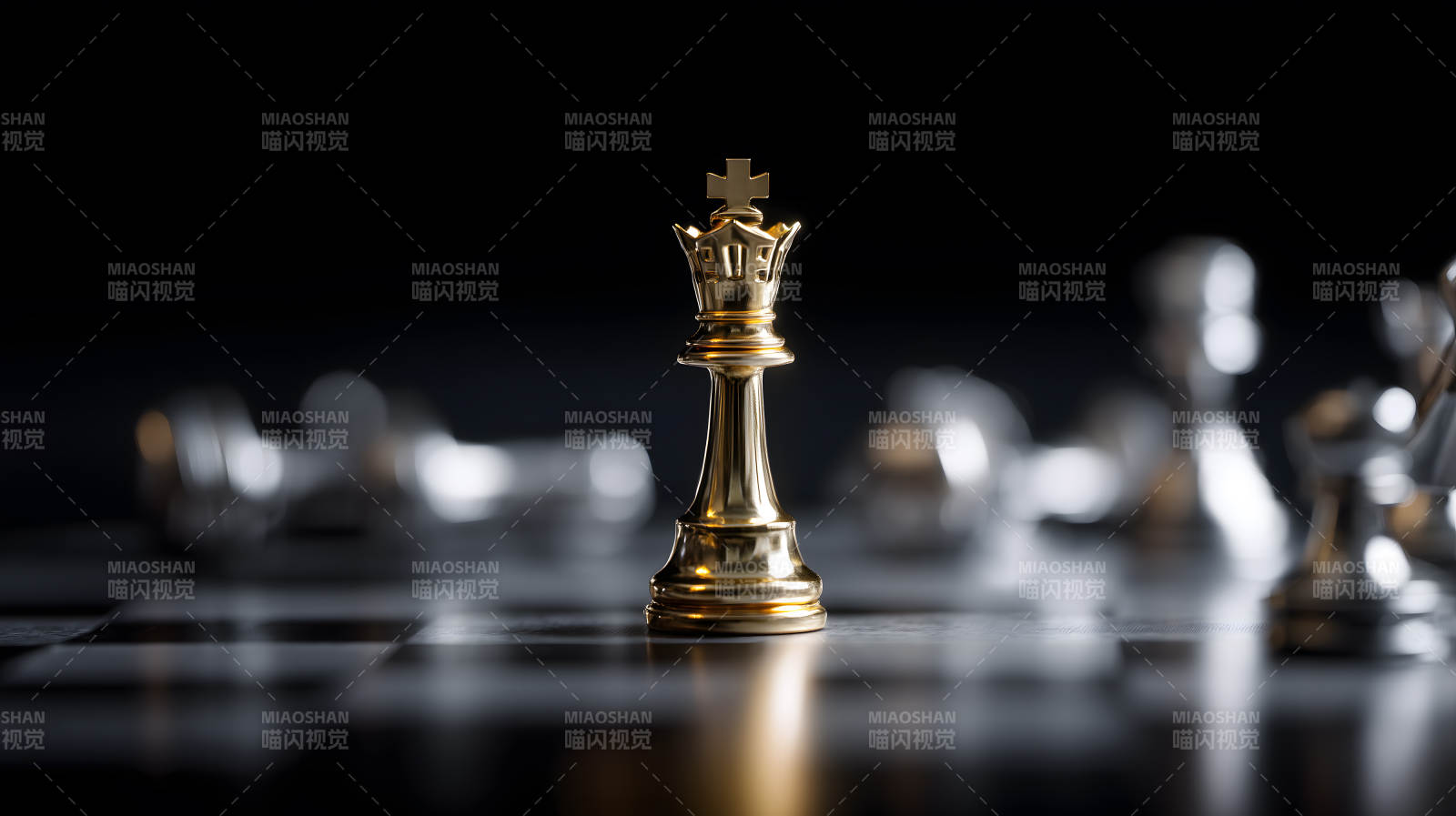 金国王者立于棋盘图片