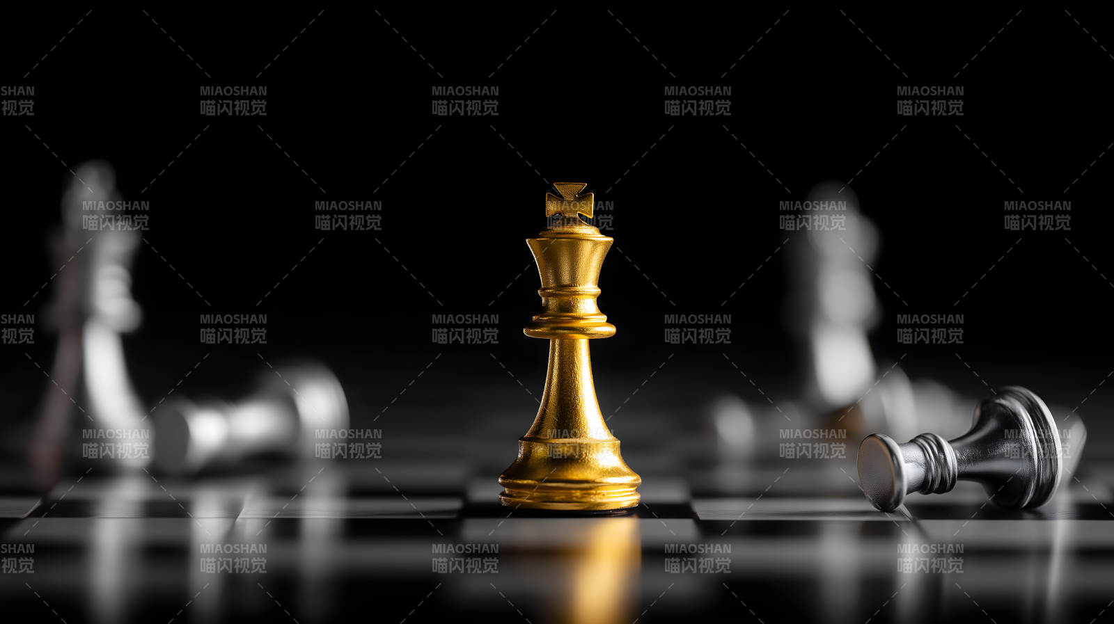 金色国王胜利棋局图片