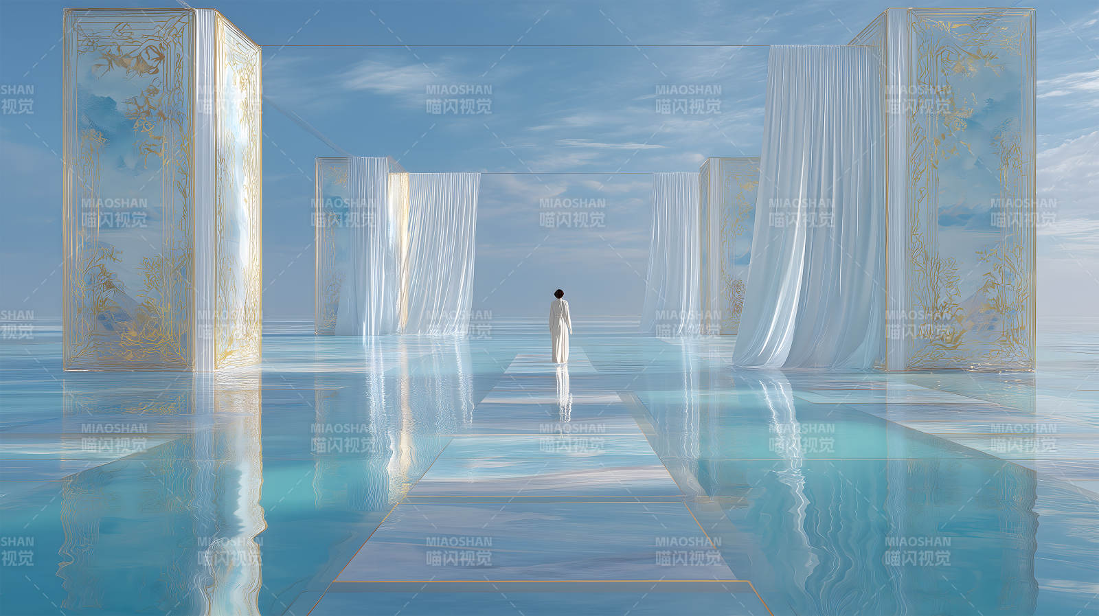 梦幻水上世界行走图片