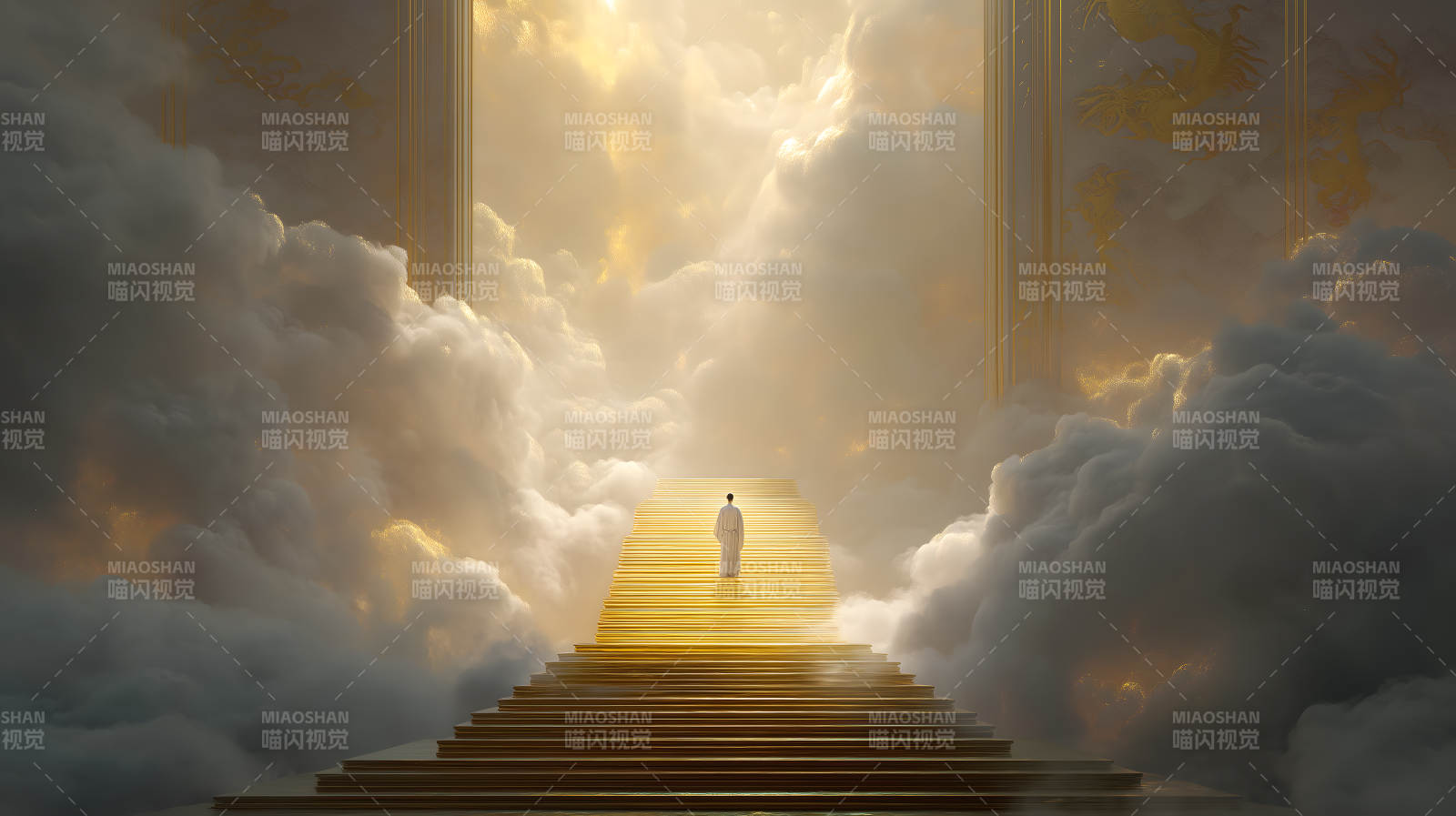 天梯仙境一人独行图片