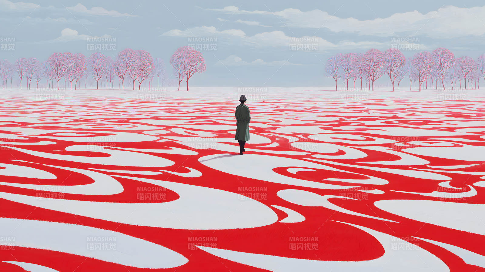 红白世界孤影图片