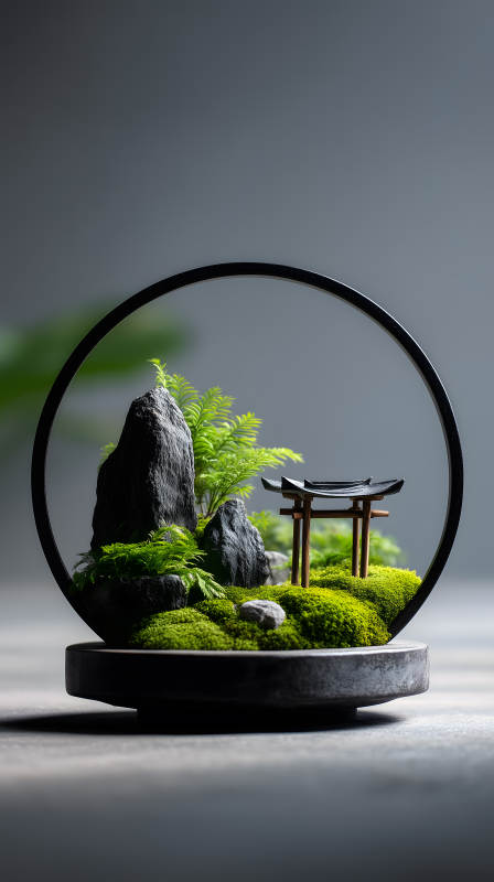 微景观盆栽艺术图片