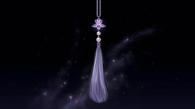 星空下的华丽饰品图片