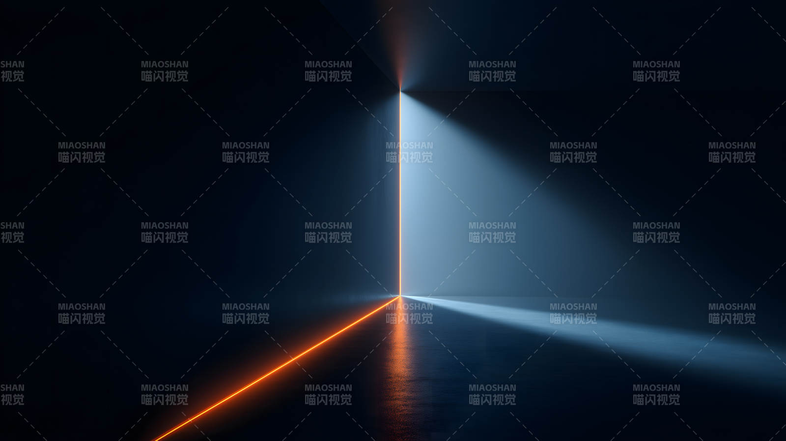 光线与空间交汇图片