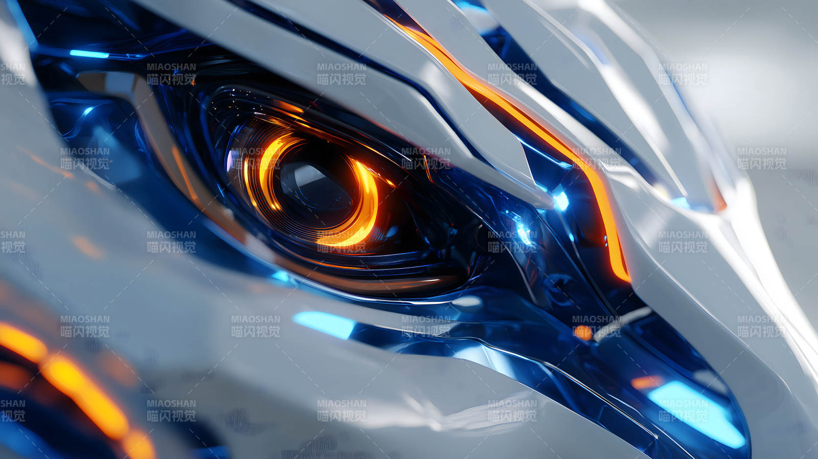 未来科技眼睛图片