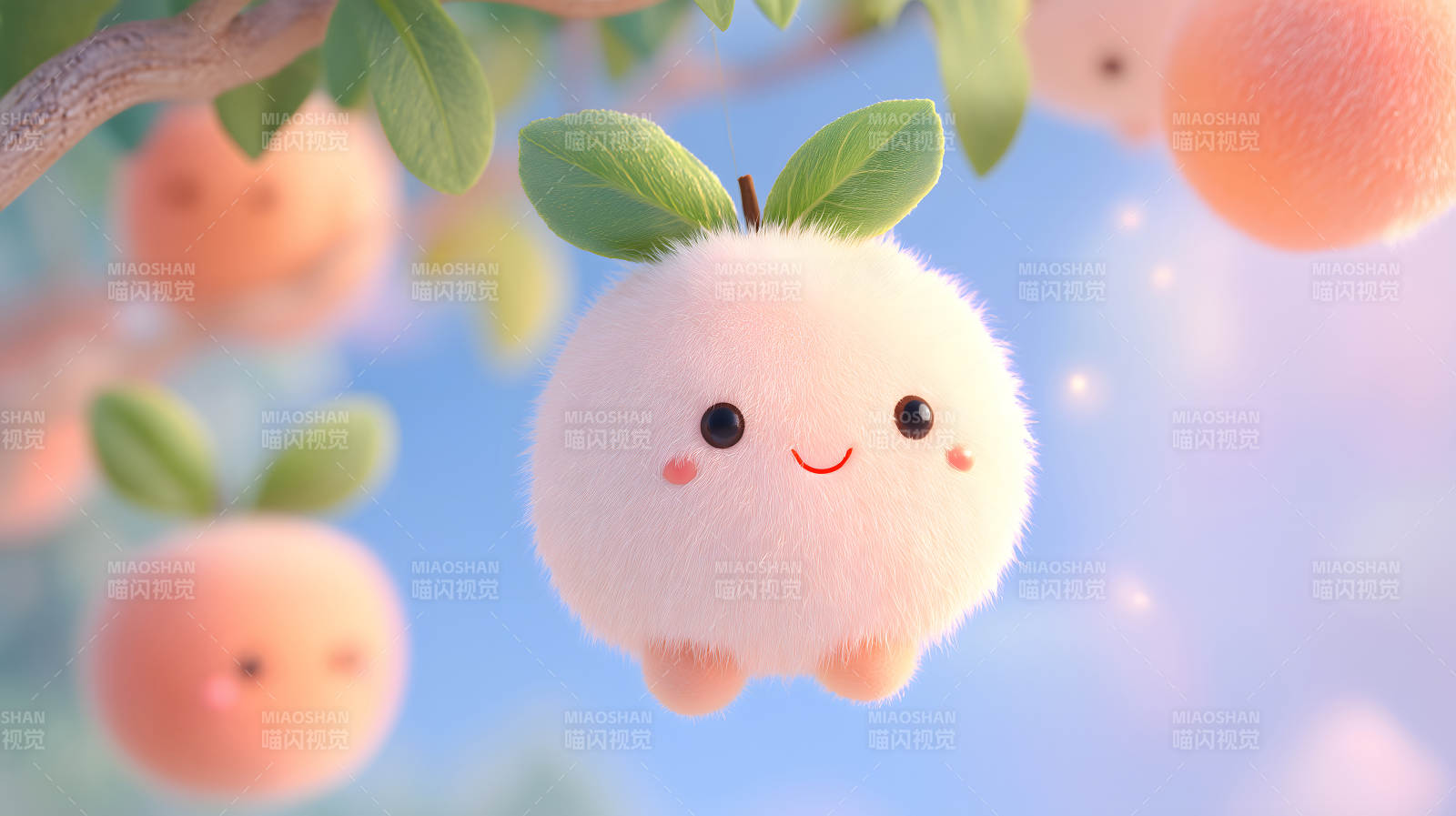 毛茸茸的可爱果实图片