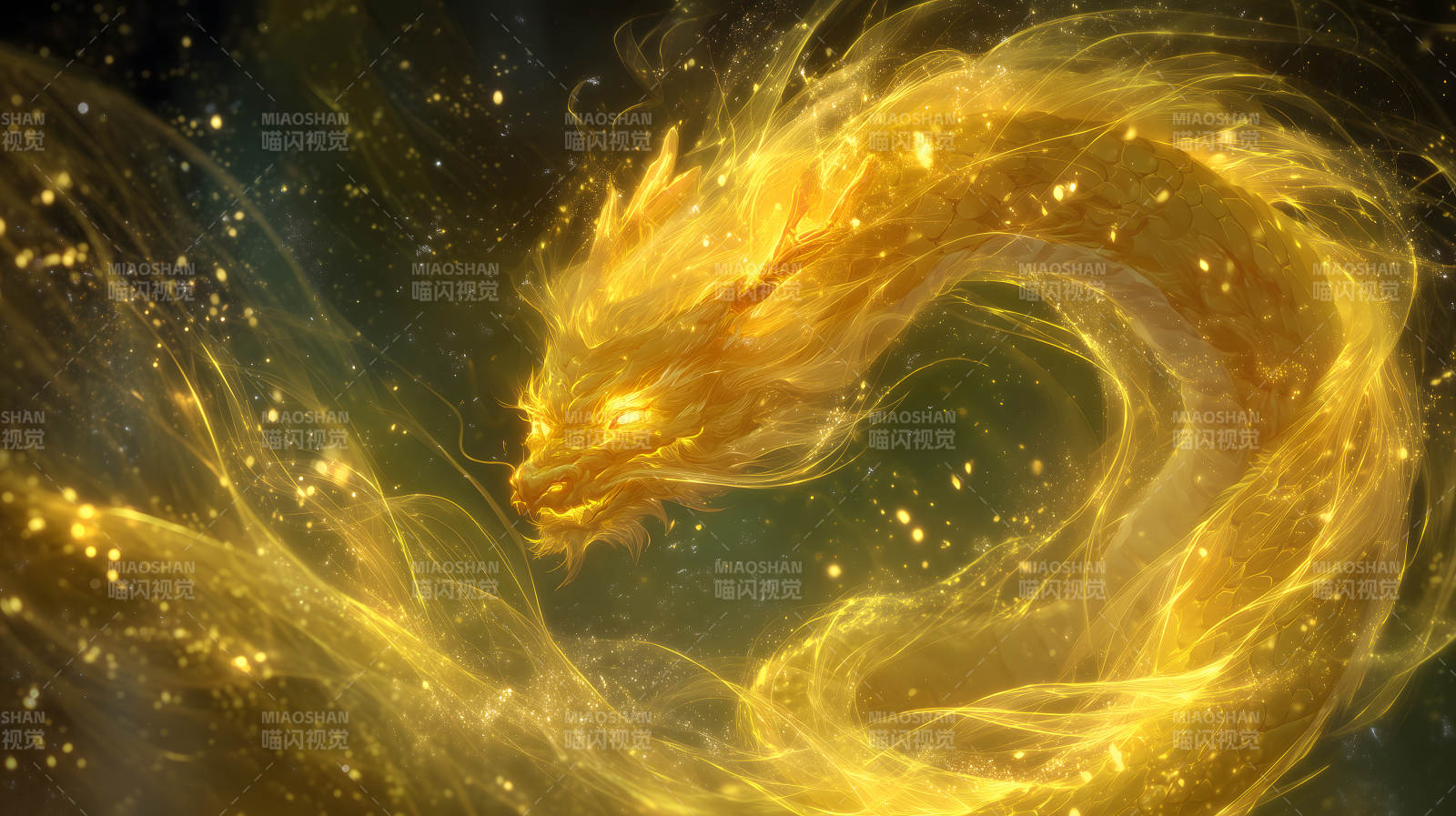 金龙飞舞星光熠熠图片