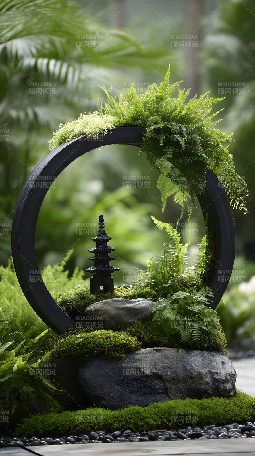 庭院景观静谧自然图片