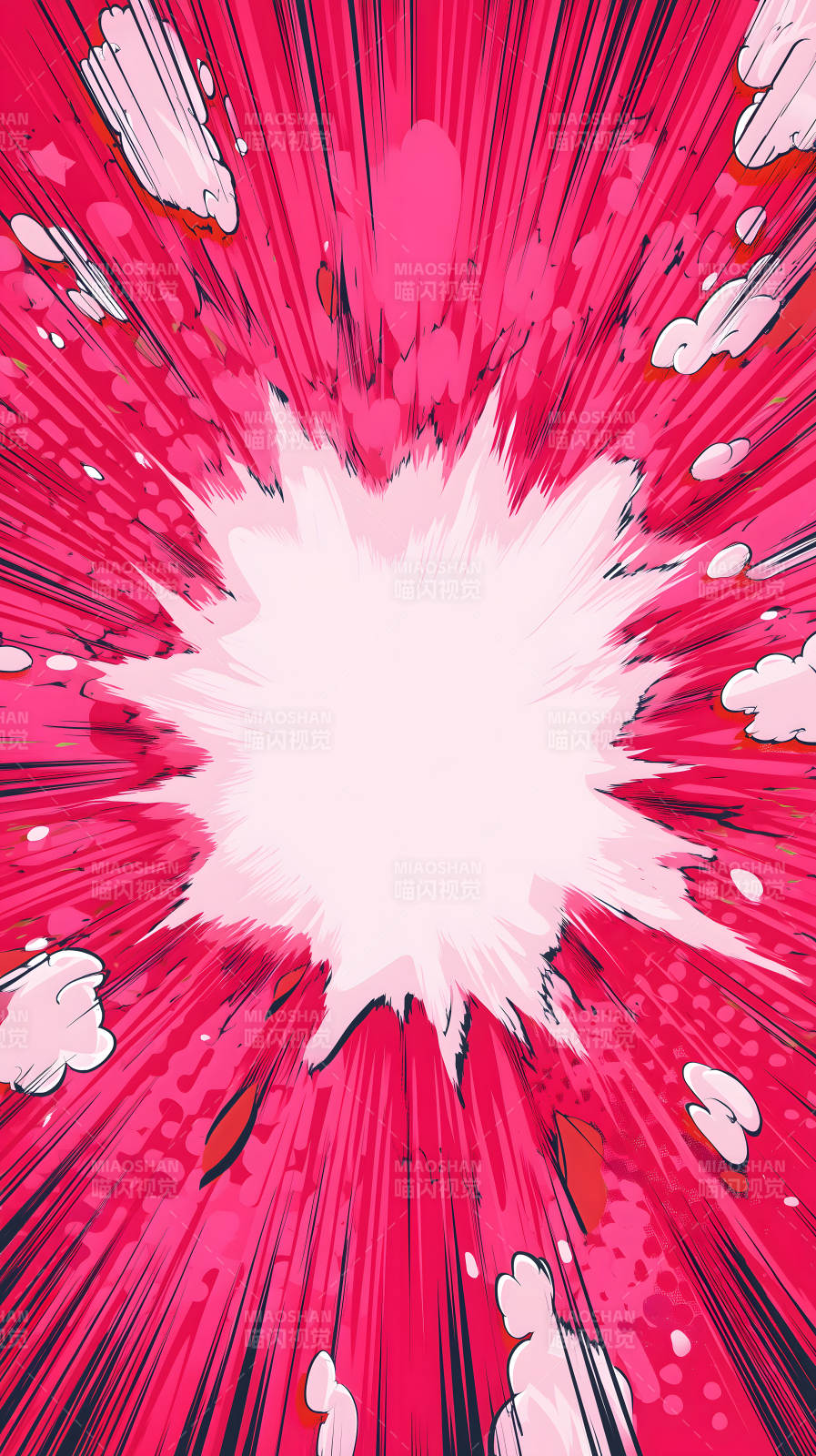 漫画爆炸的视觉效果图片