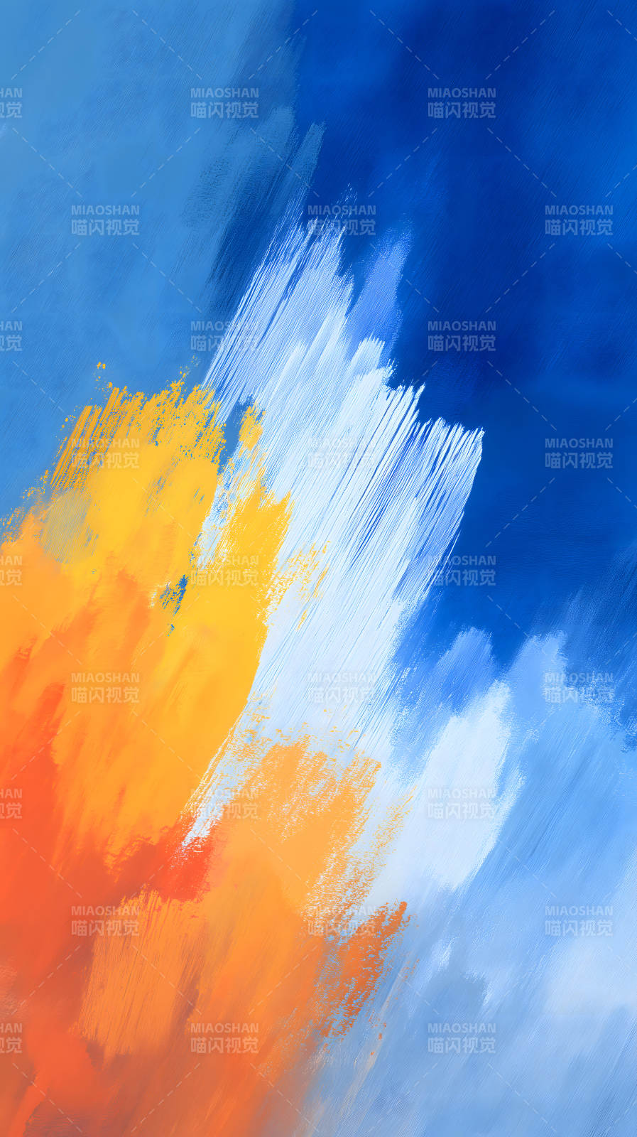 色彩抽象画图片
