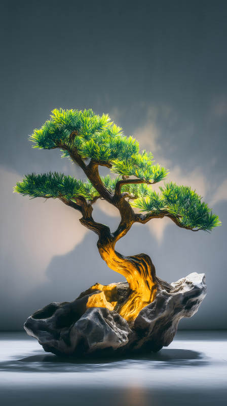 盆景树造型艺术图片