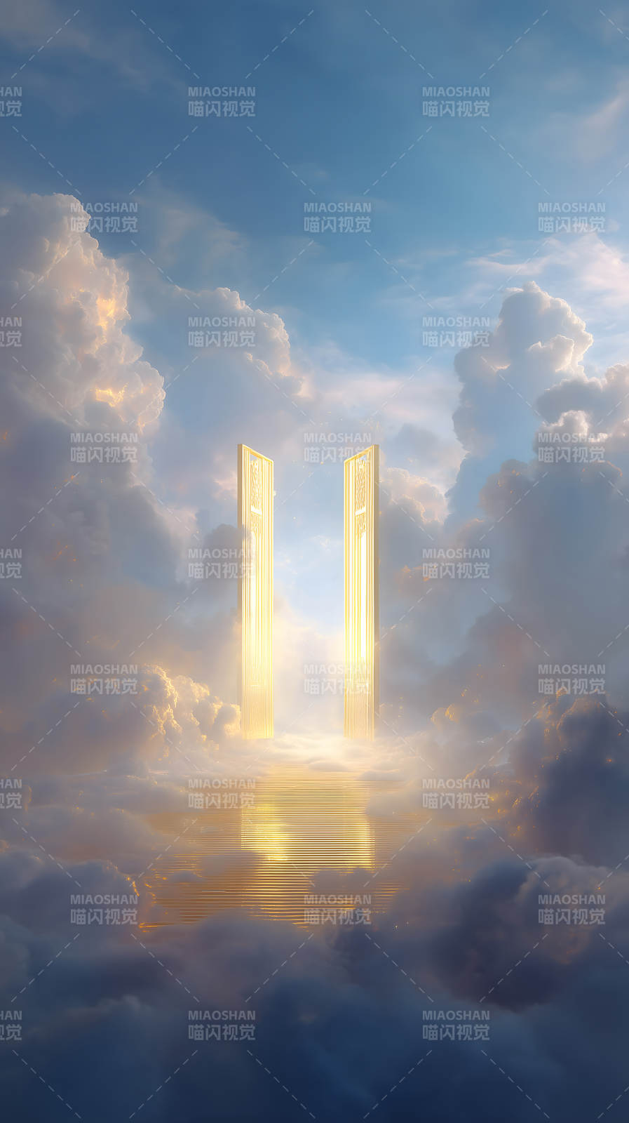 天堂之门云海图片