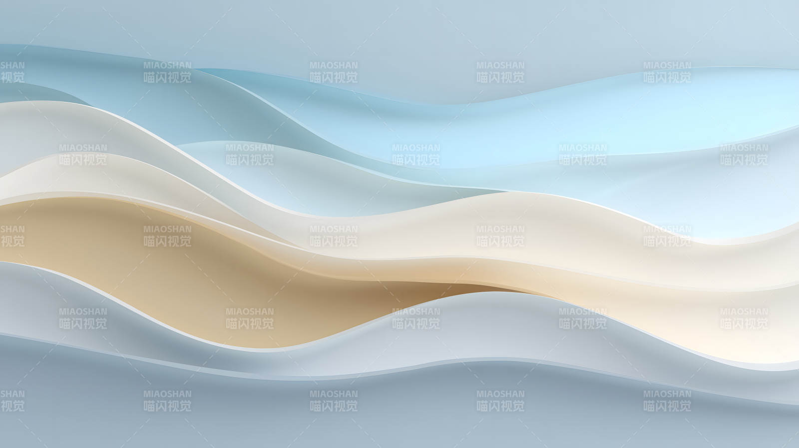 抽象的波浪线条纹图片