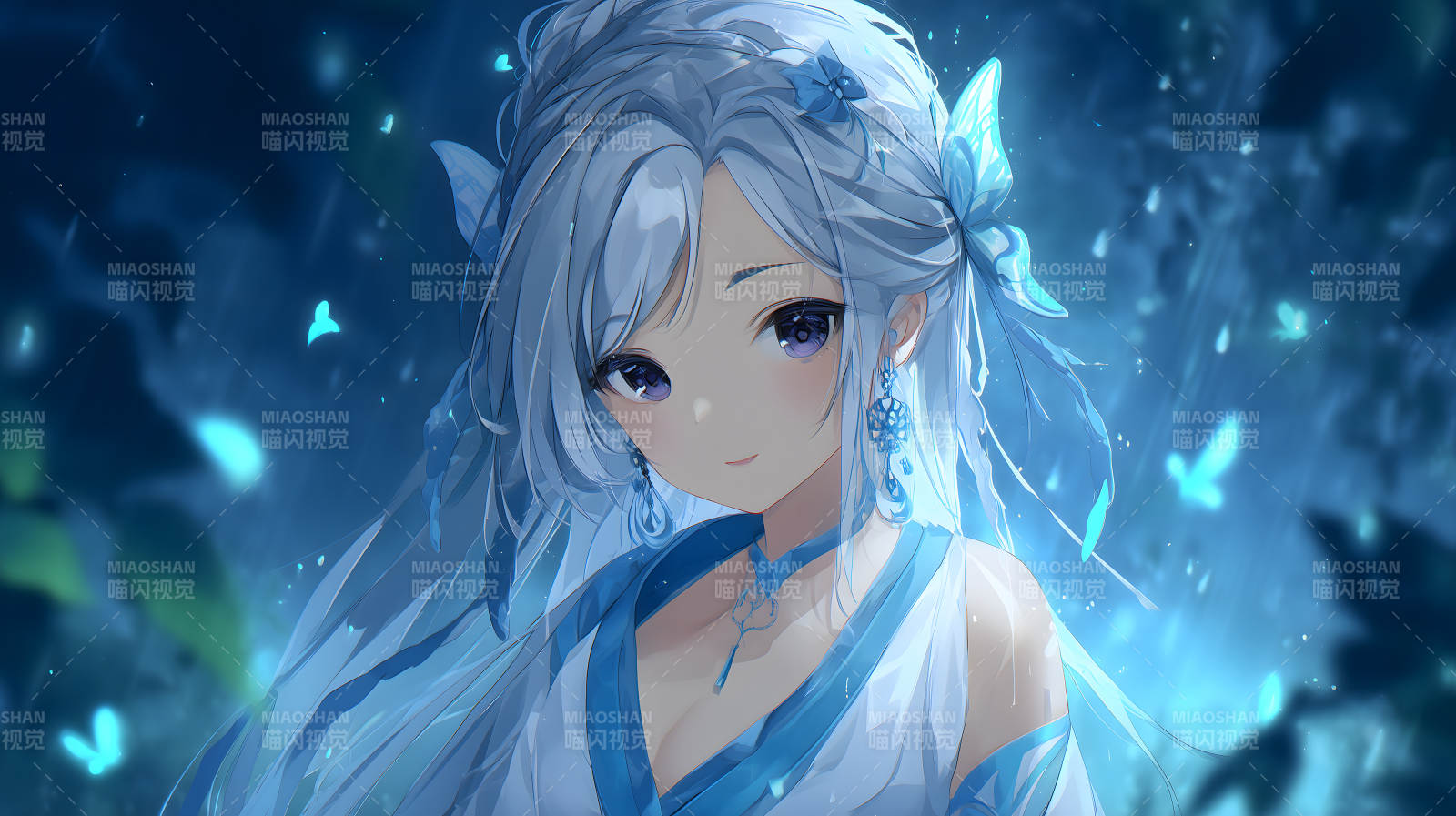 仙气飘飘的美丽女子图片