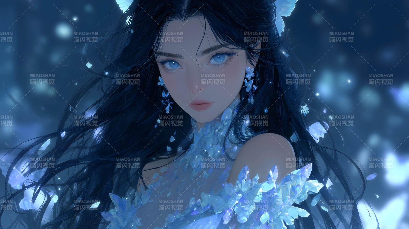 冰雪女神的梦幻世界图片