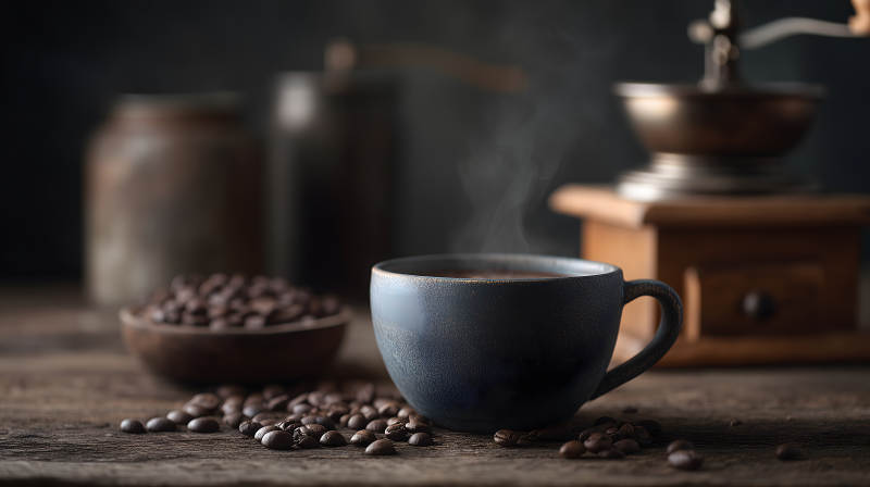 咖啡时光温暖香醇图片