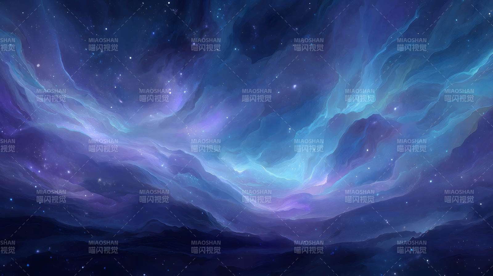 星云梦境夜空图片