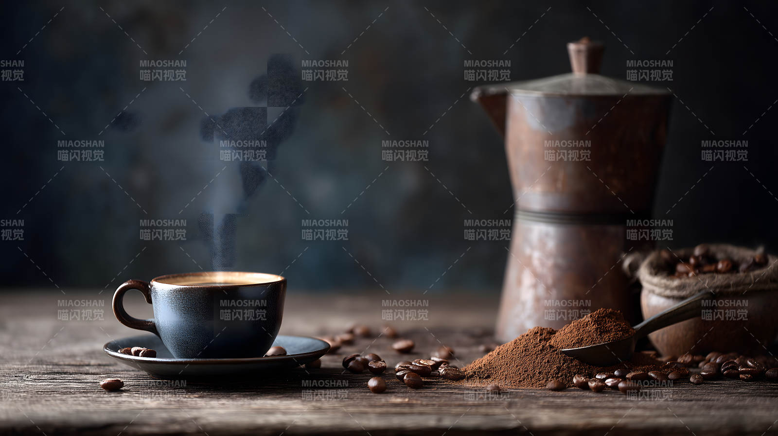 咖啡的静物图片