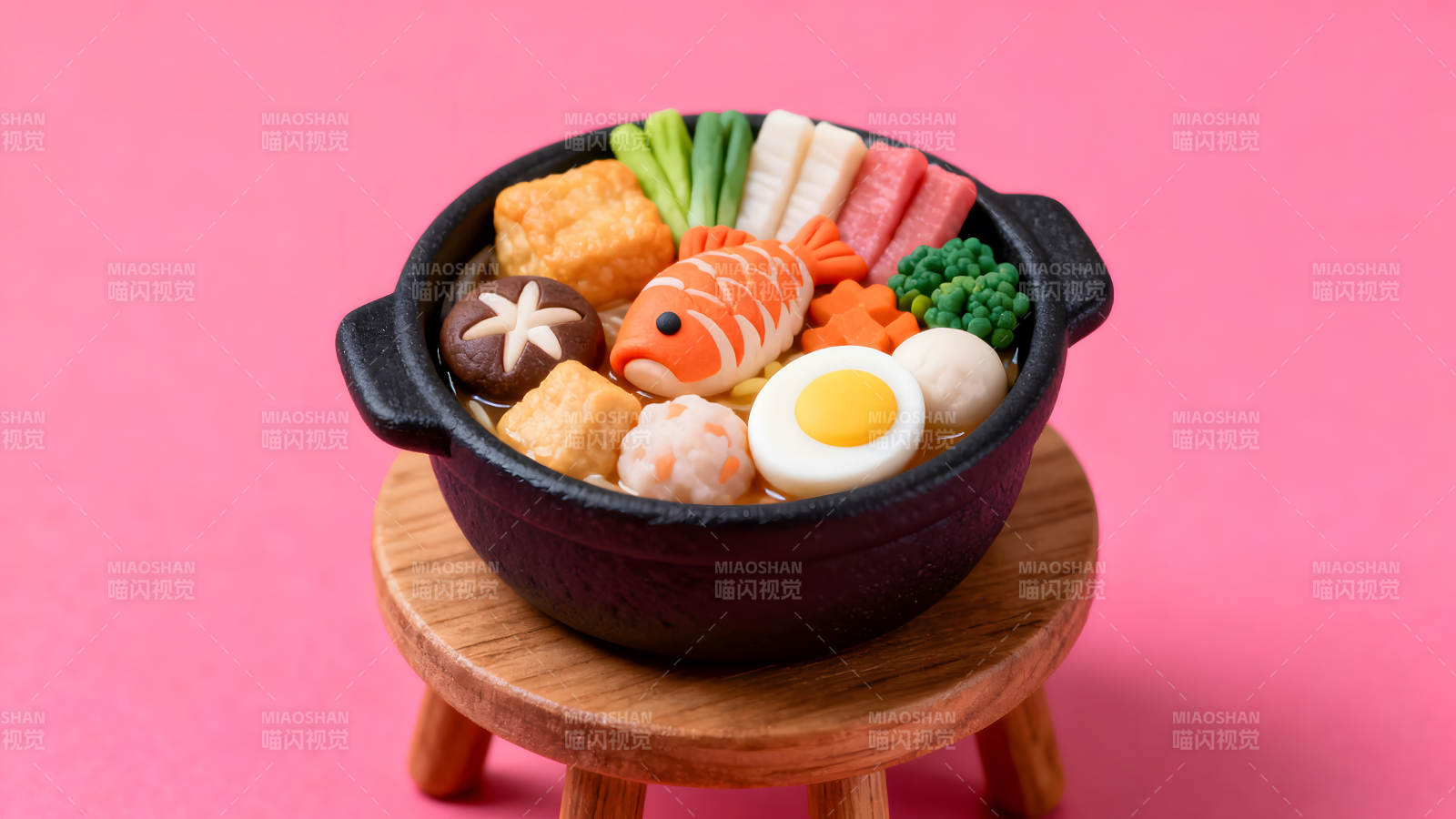 精致的日式关东煮图片