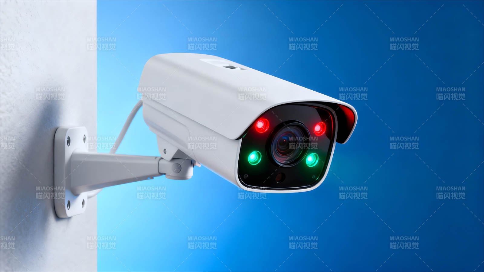 监控摄像头特写展示图片