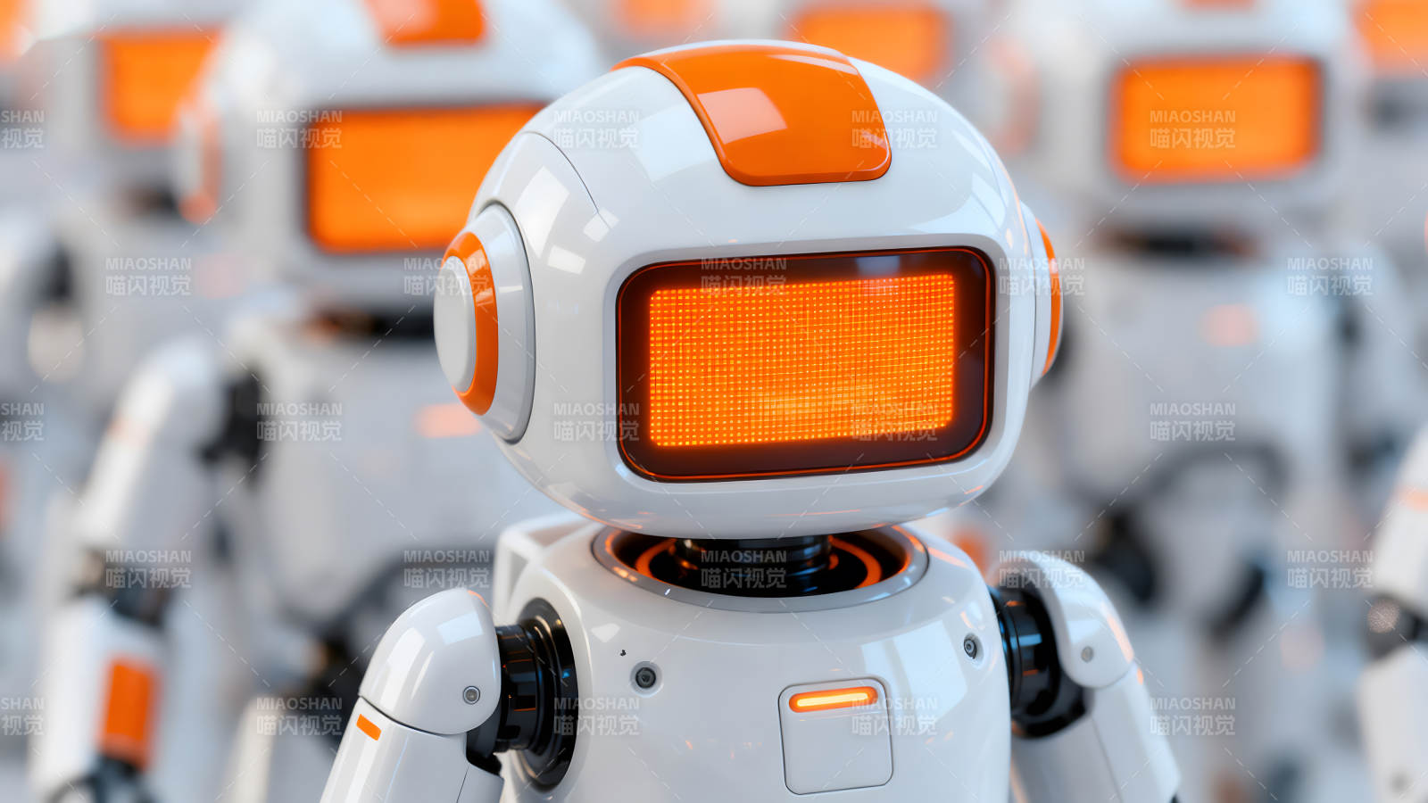 机器人特写科技感十足图片