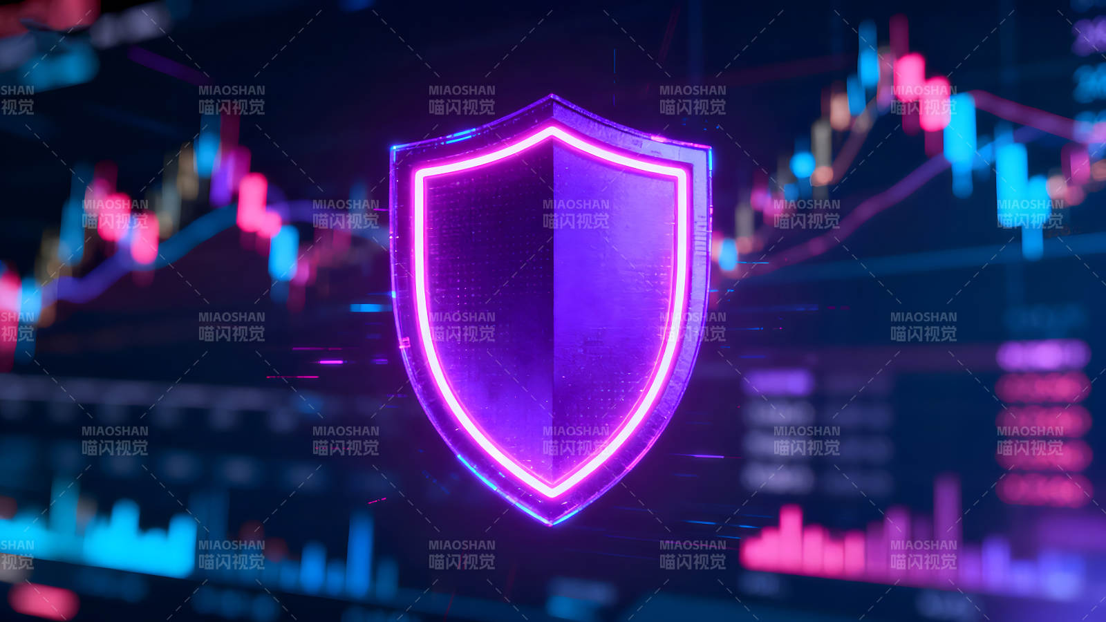 安全防护数字股票交易图片