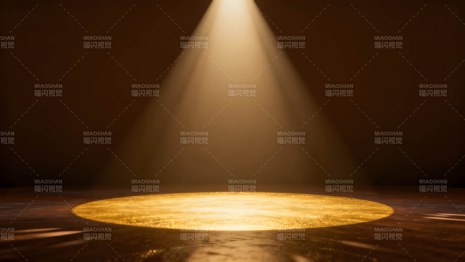 聚光灯下的舞台场景图片