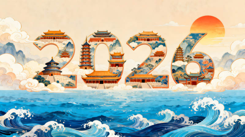 2026年数字与中国建筑的结合图片