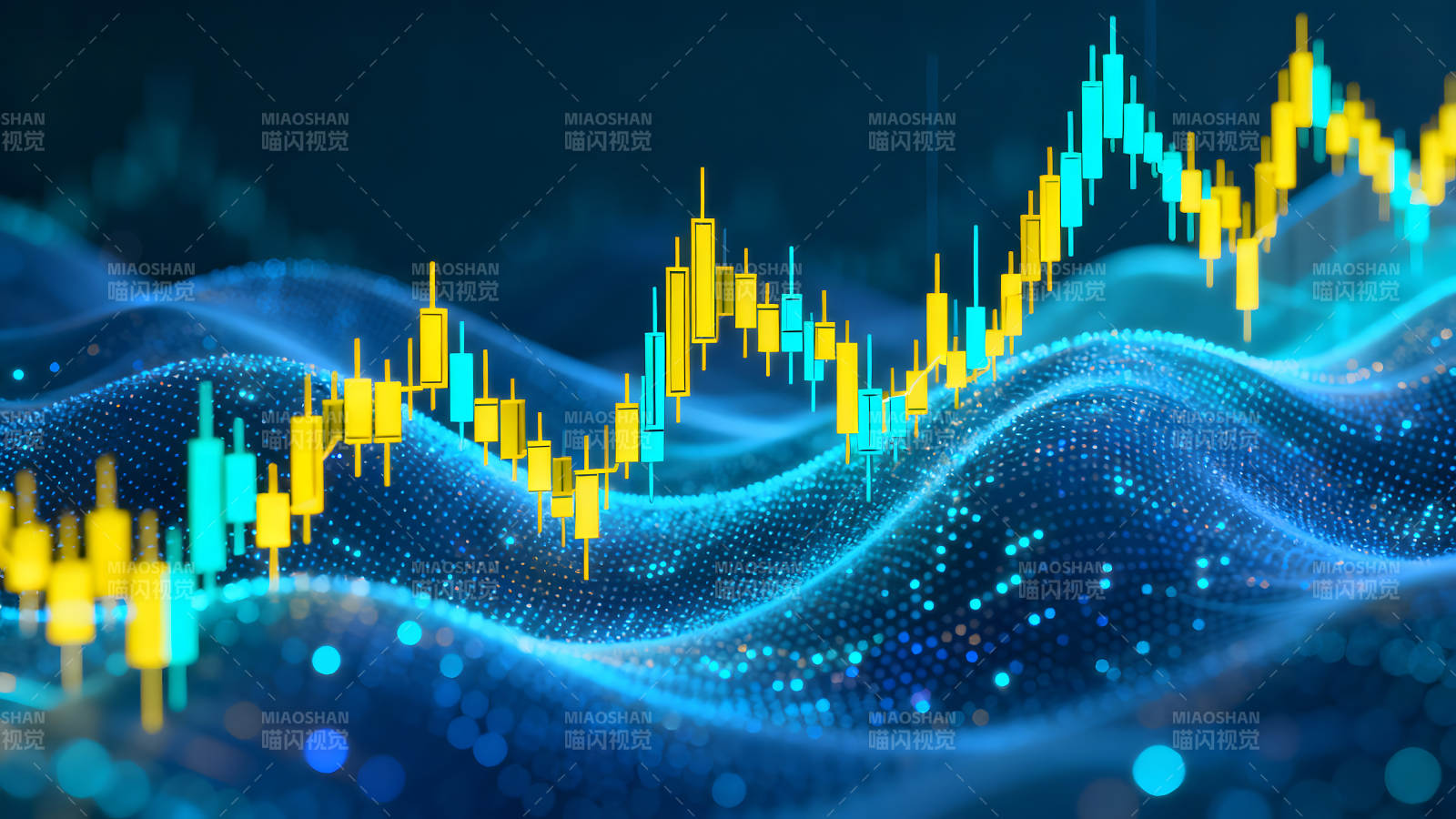 股市上涨趋势图示图片