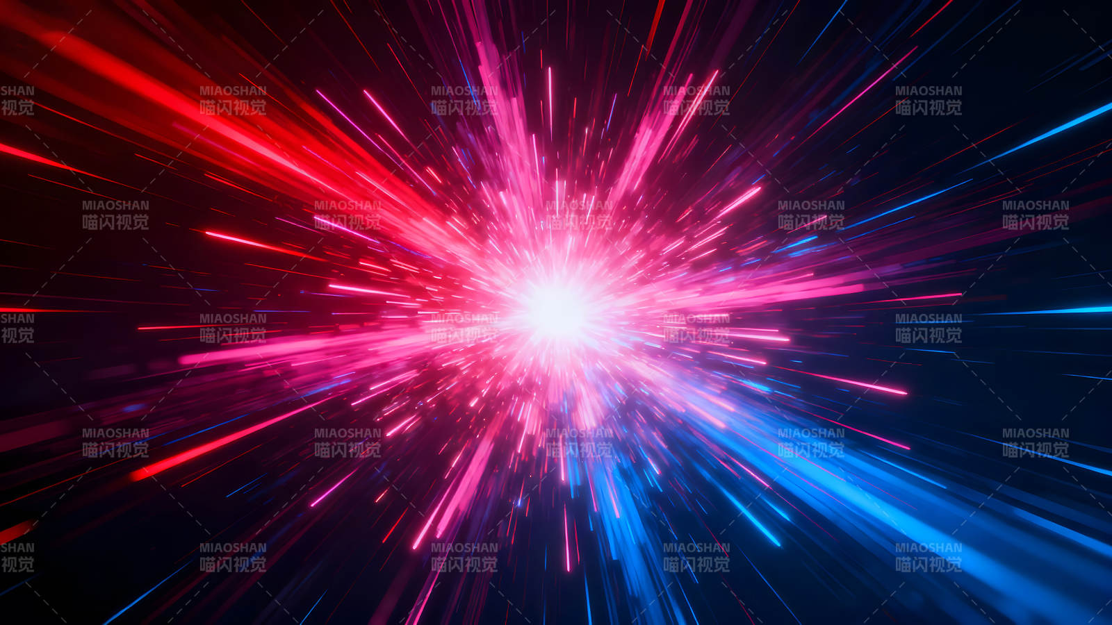 绚丽的宇宙能量爆发图片