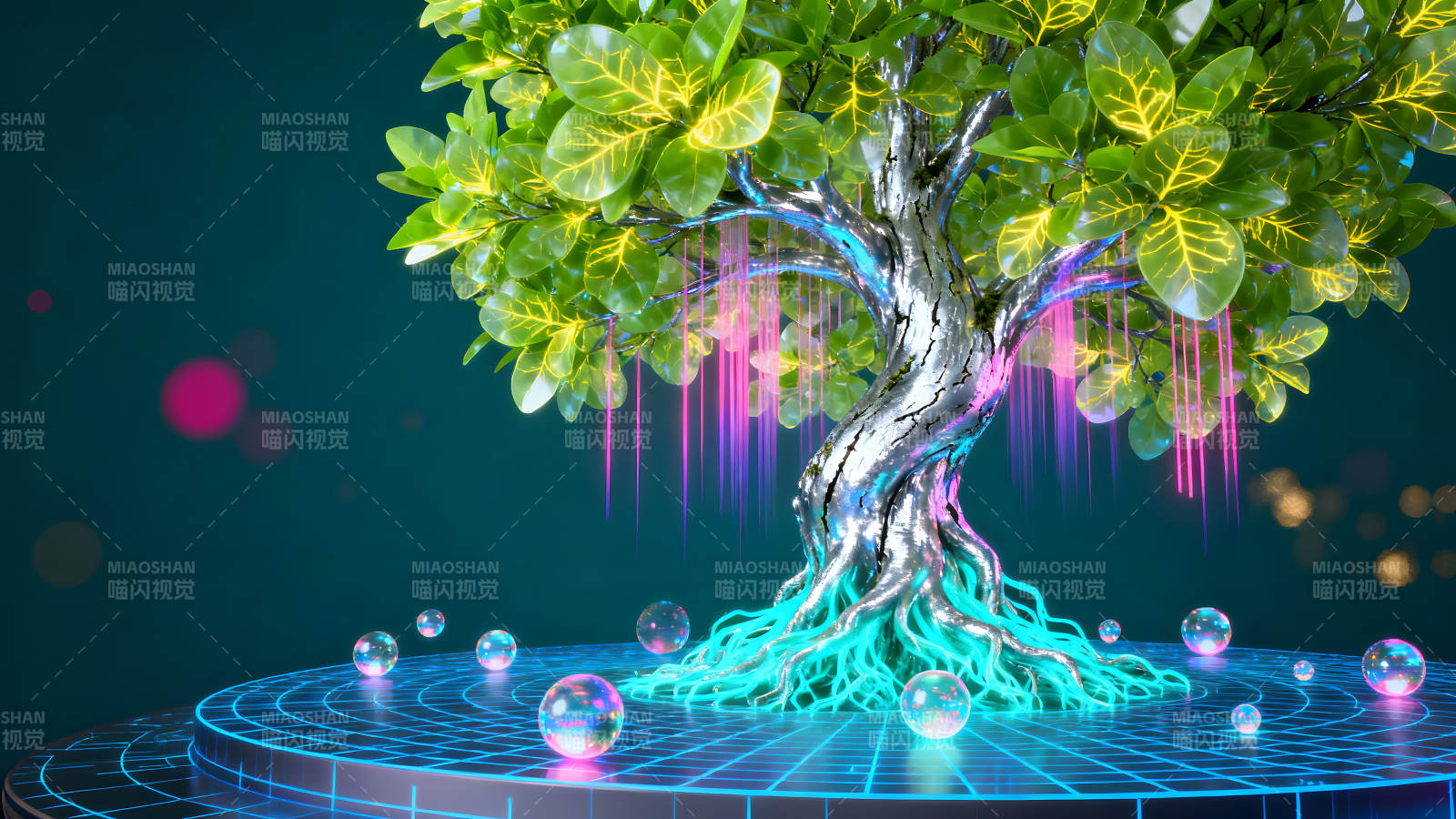 科技树与光球的奇幻世界图片